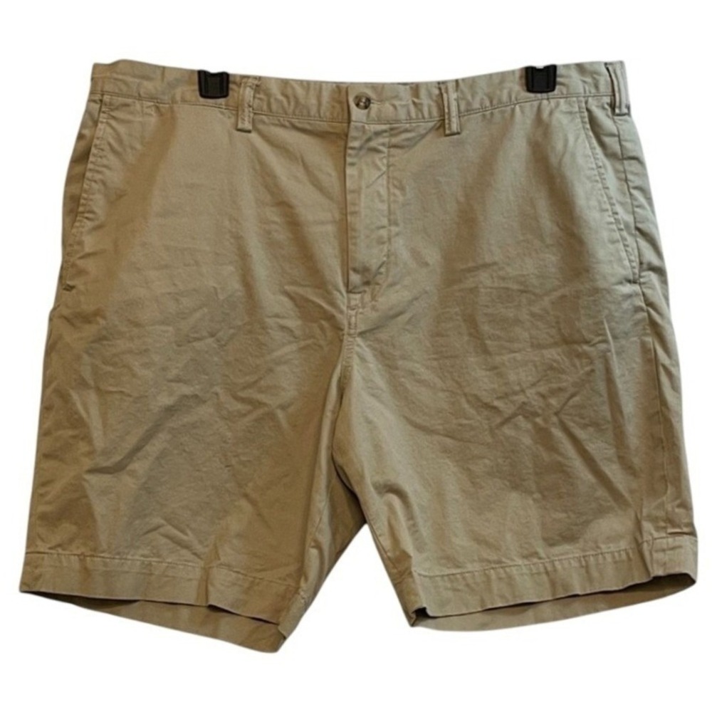 POLO Ralph Lauren Shorts Size 40 Classic Fit Khaki Chino Stretch Mens *READ*